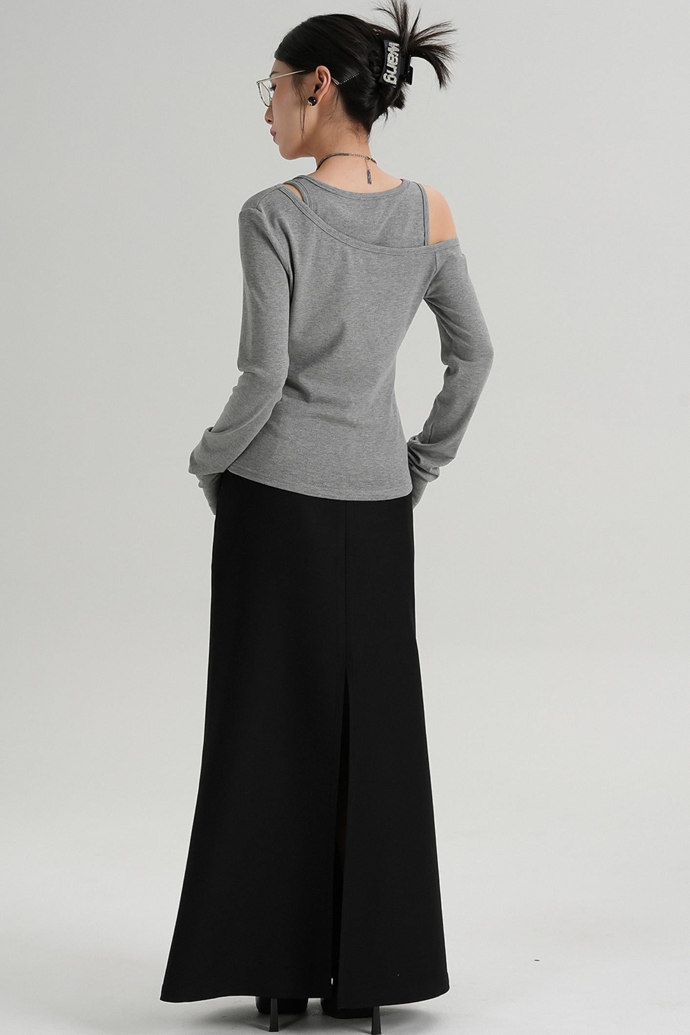 Long Sleeves Layered T-Shirt Set