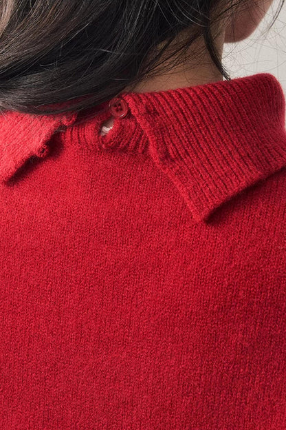 Snowy Scene Knit Sweater