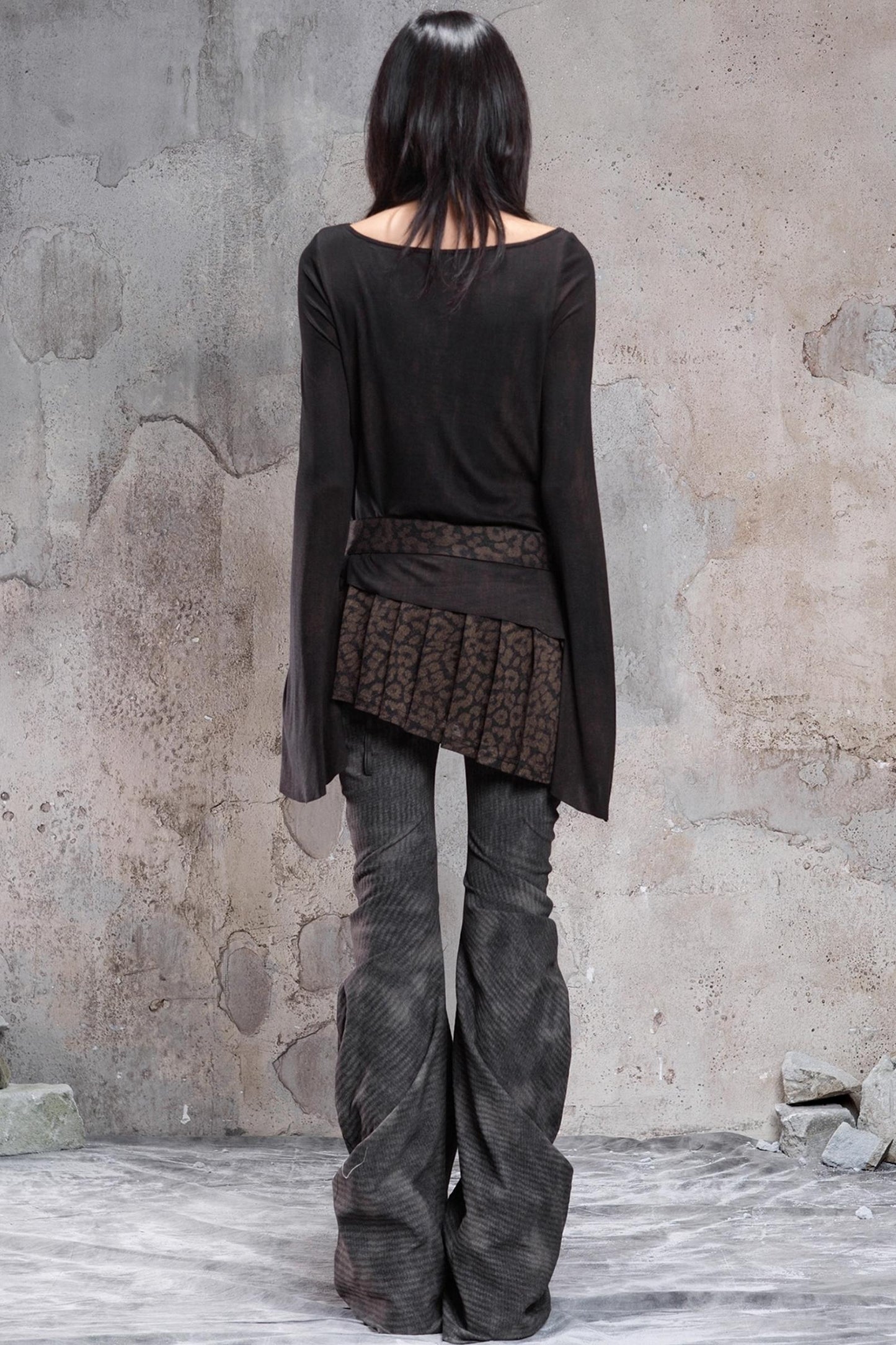 Vintage Patchwork Knitted Top