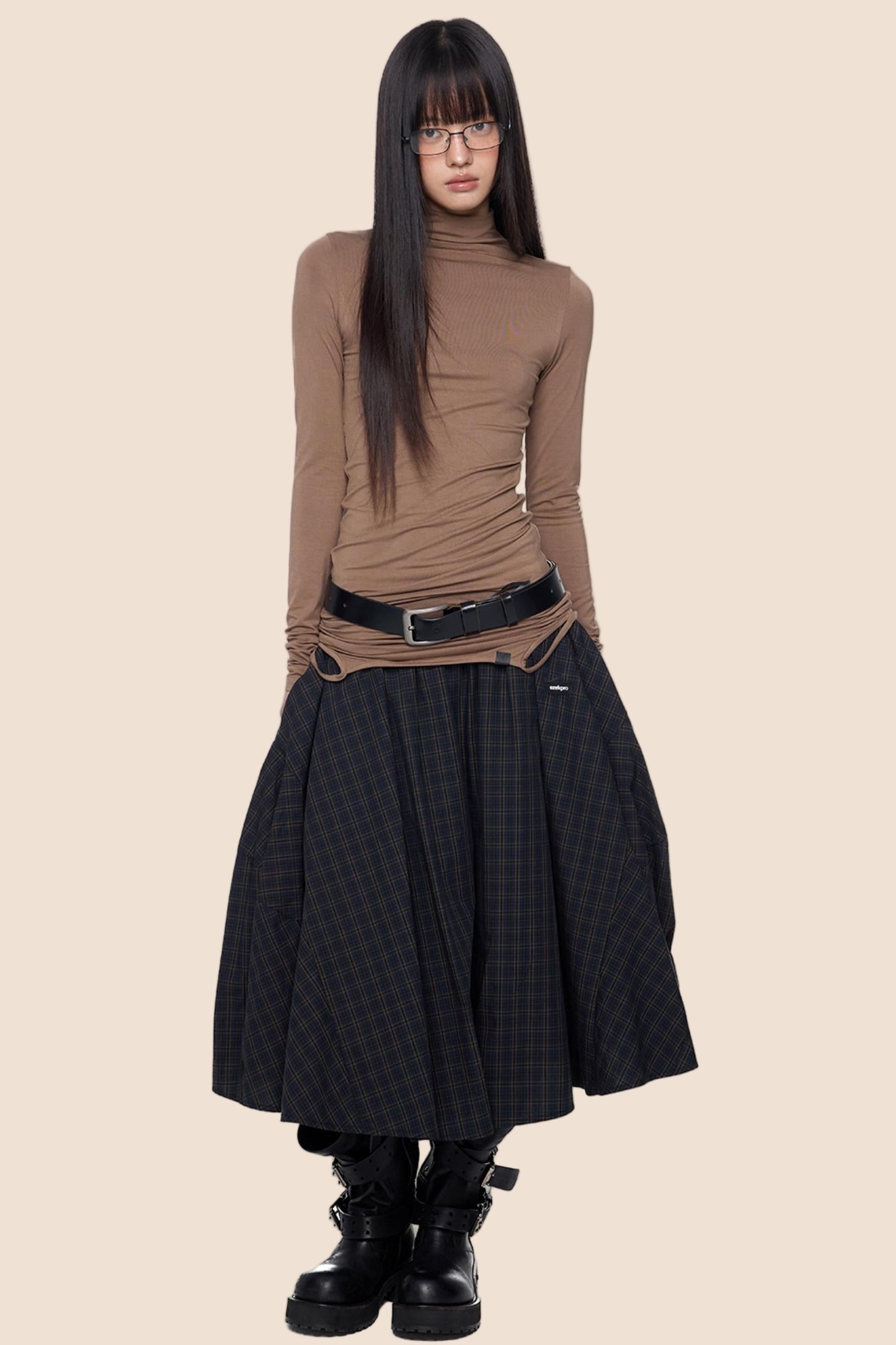 Knit Base Long T-Shirt