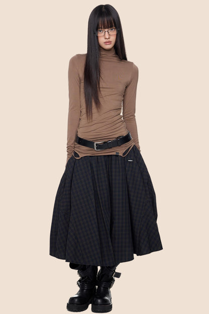 Knit Base Long T-Shirt