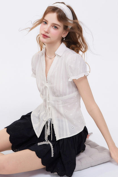 Embroidery Fit Shirt