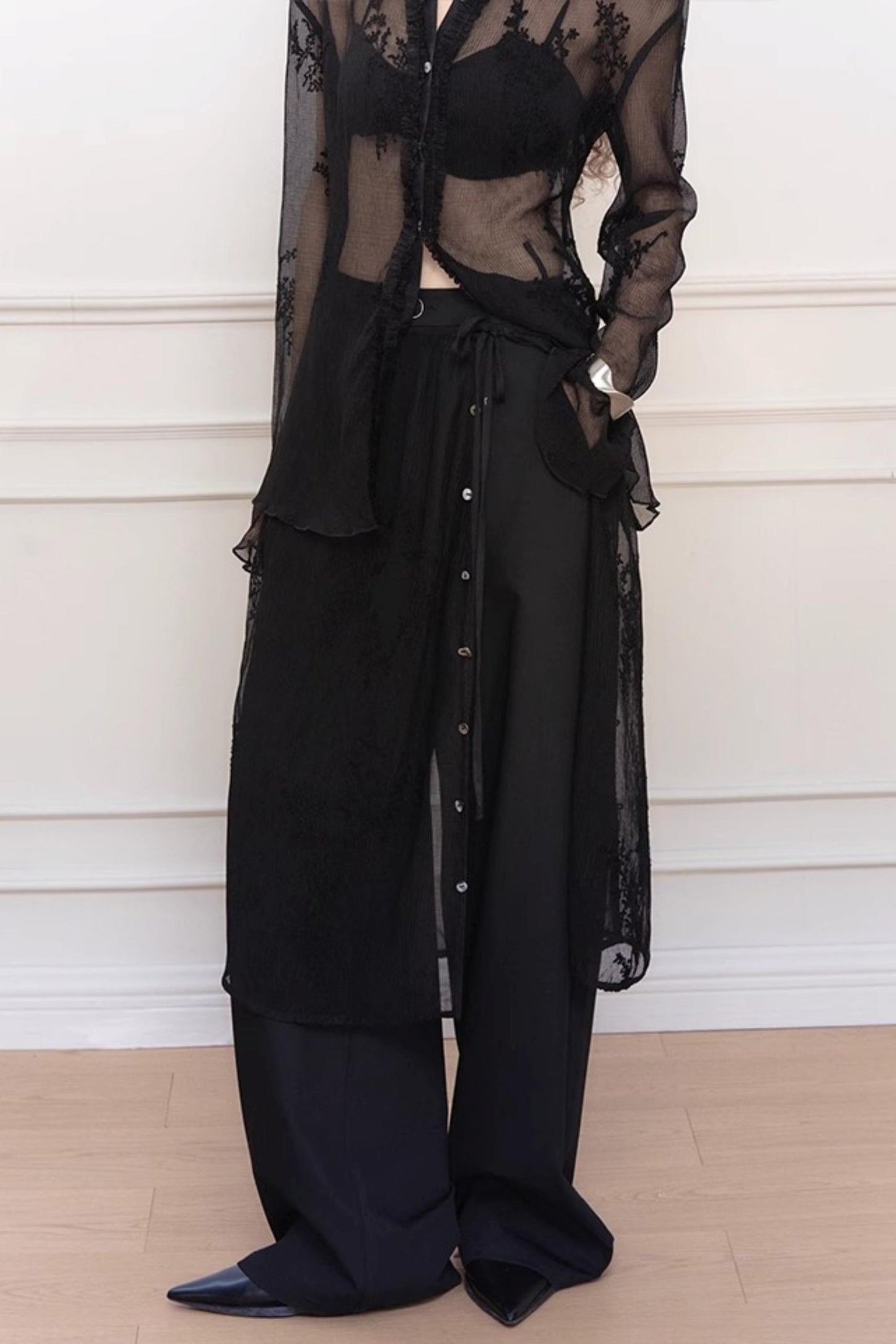 Yuan Wave Stack Pants