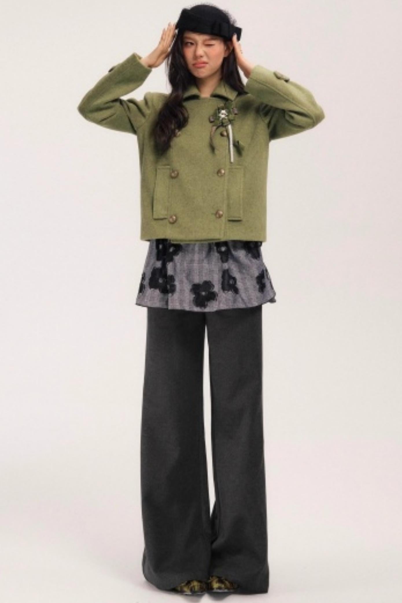 Casual Flared Slimming Pants