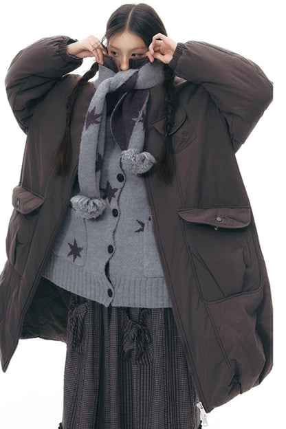 Reversible Star Cardigan Sweater Jacket Set-Up