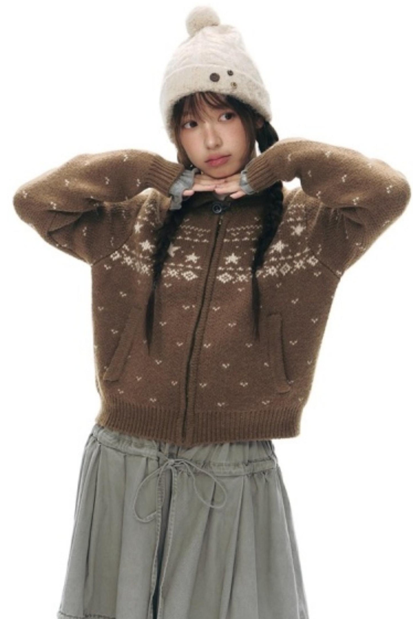 Vintage Fair Isle Cardigan