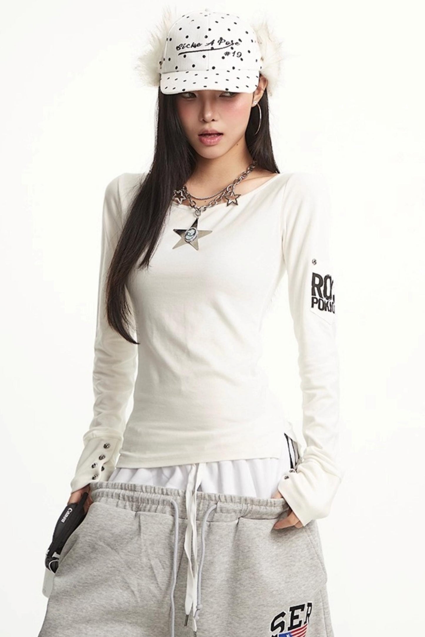 Monogram Shoulder T-Shirt