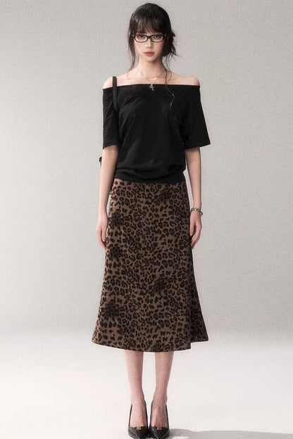 Off-Shoulder Stretchy Summer Top