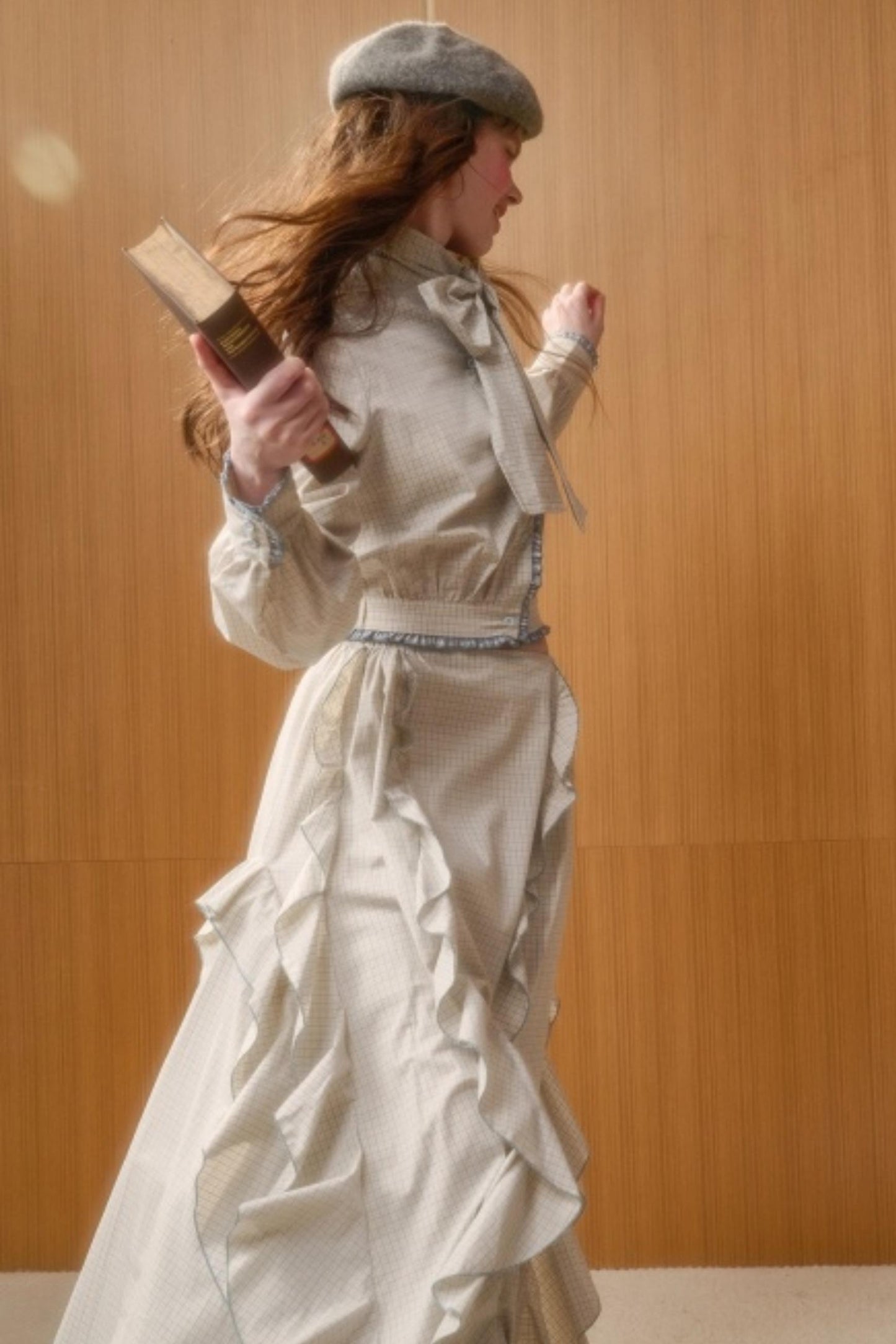 Organic Cotton Patchwork Blouse Set-Up