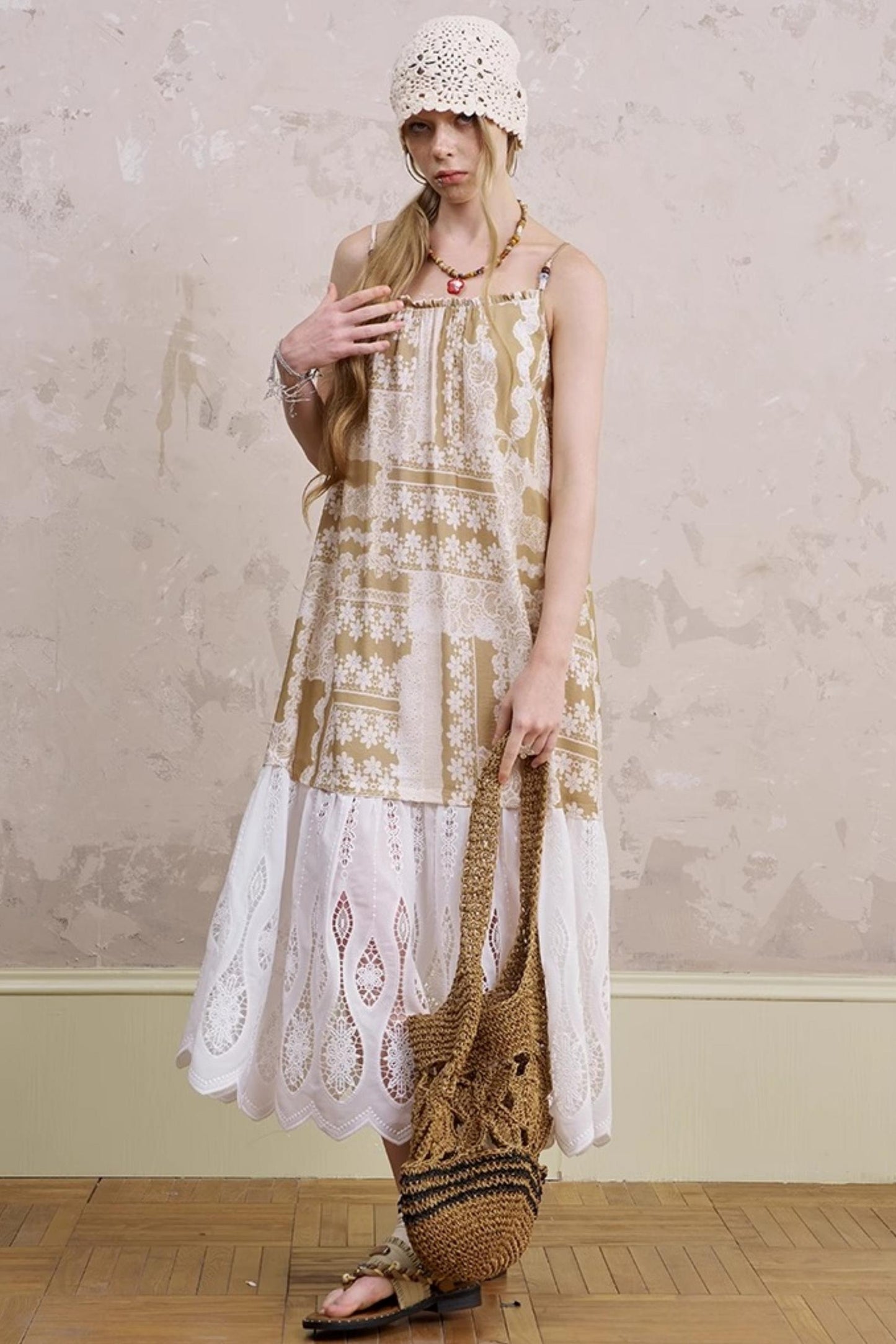 Textured Skirt Dress