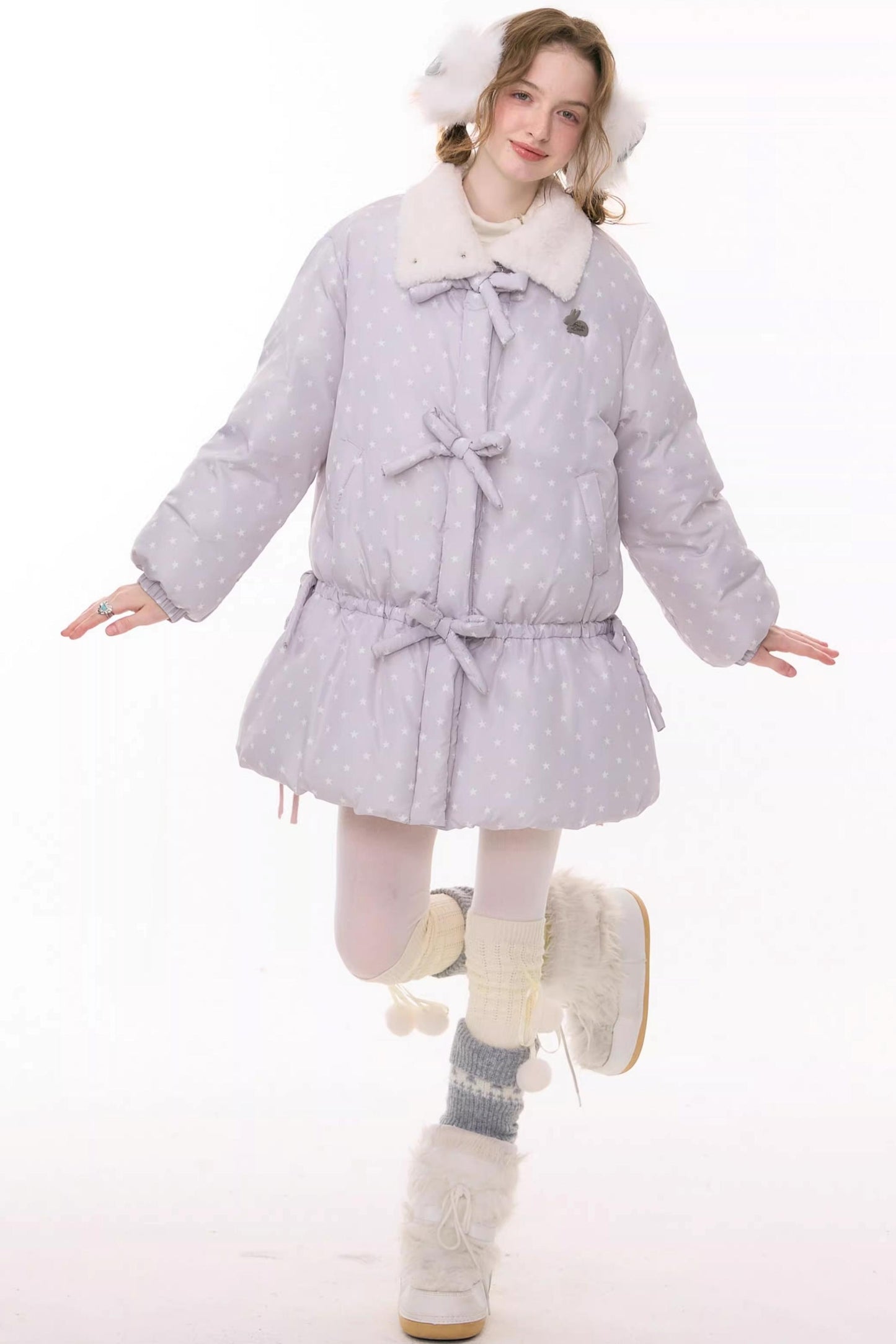 Star Heart Polka Dot Jacket Set-Up