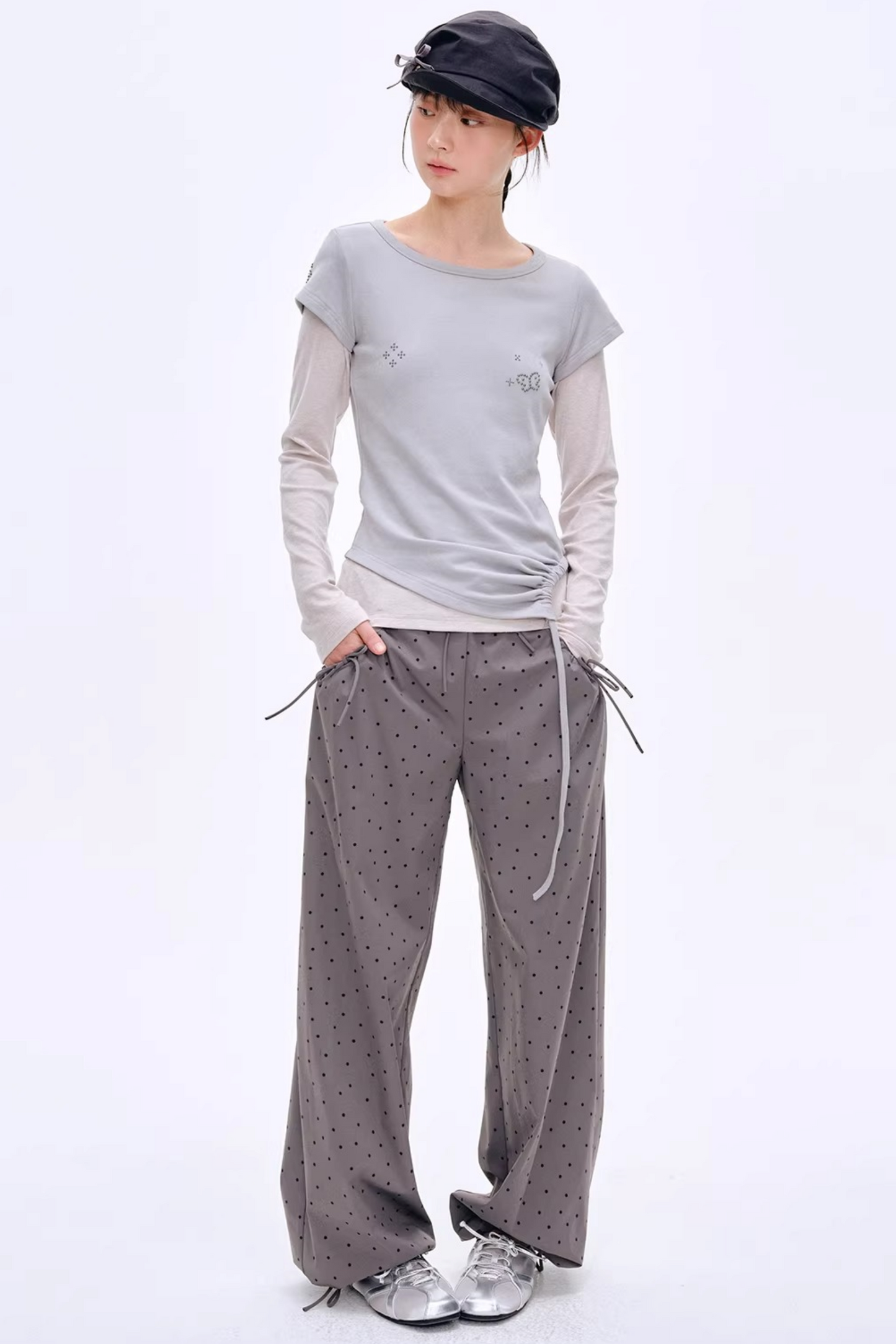 Breathing Aesthetics Rhinestone Top