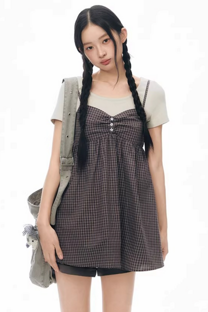 빈티지 패치워크 캔버스 가방