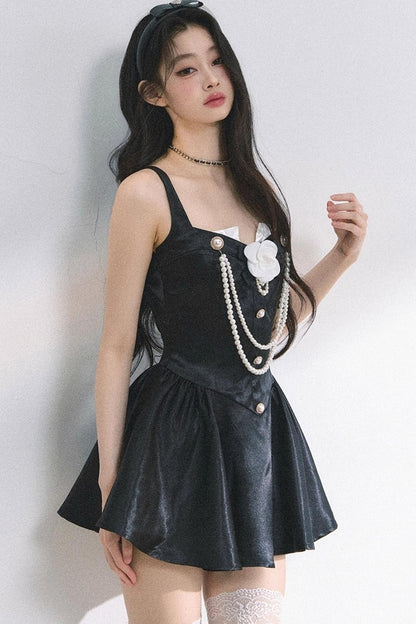 Summer Rose Halter Dress