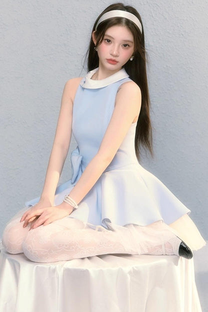 Fugitive Princess Mesh Panel Ballet Dress