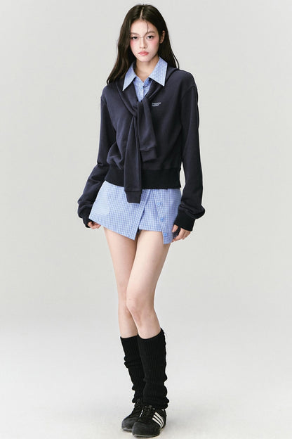 Cotton Set-Up Sweatshirt Set-Up