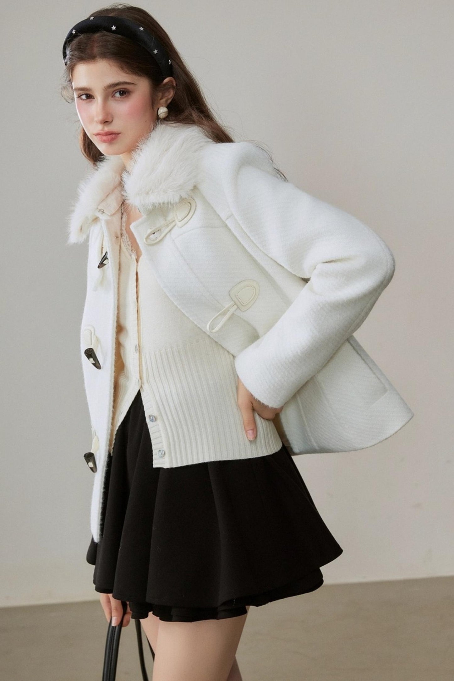 Luxe Winter White Jacket