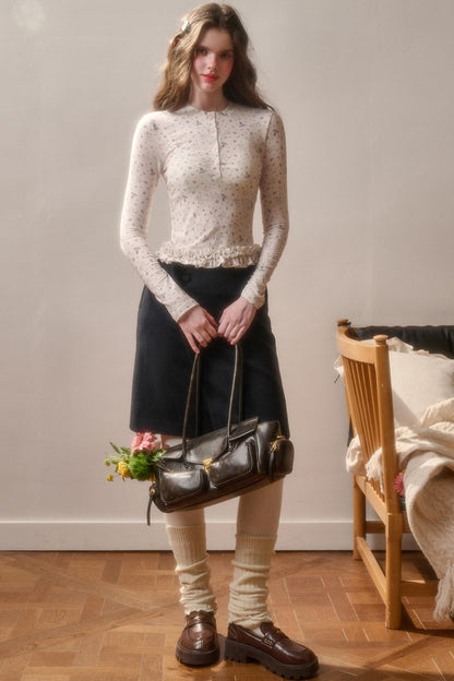 Milky Way Woolen Skirt