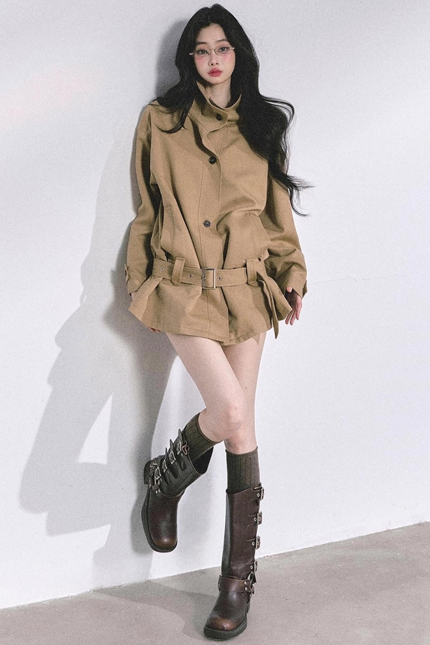 French Style Windbreaker Jacket