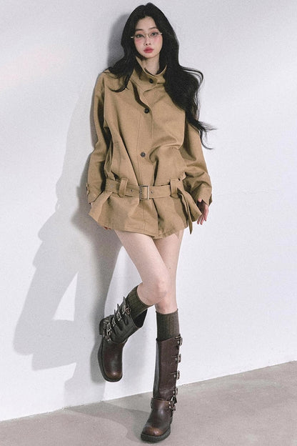 French Style Windbreaker Jacket