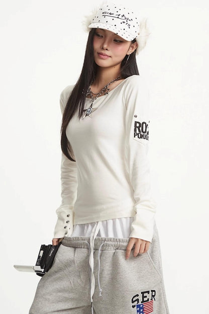 Monogram Shoulder T-Shirt