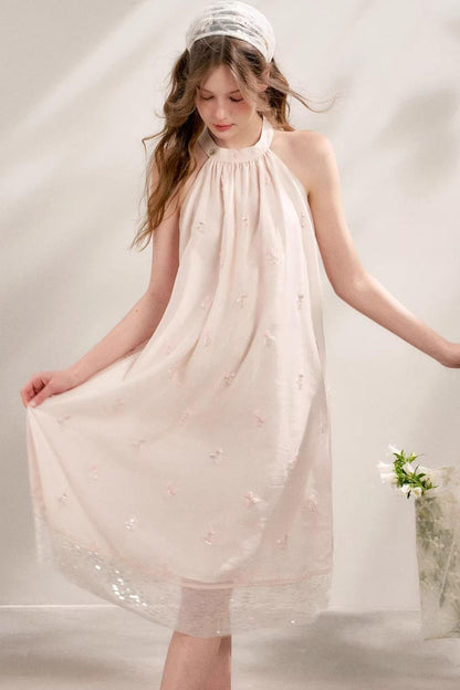 Floral Halter Dress