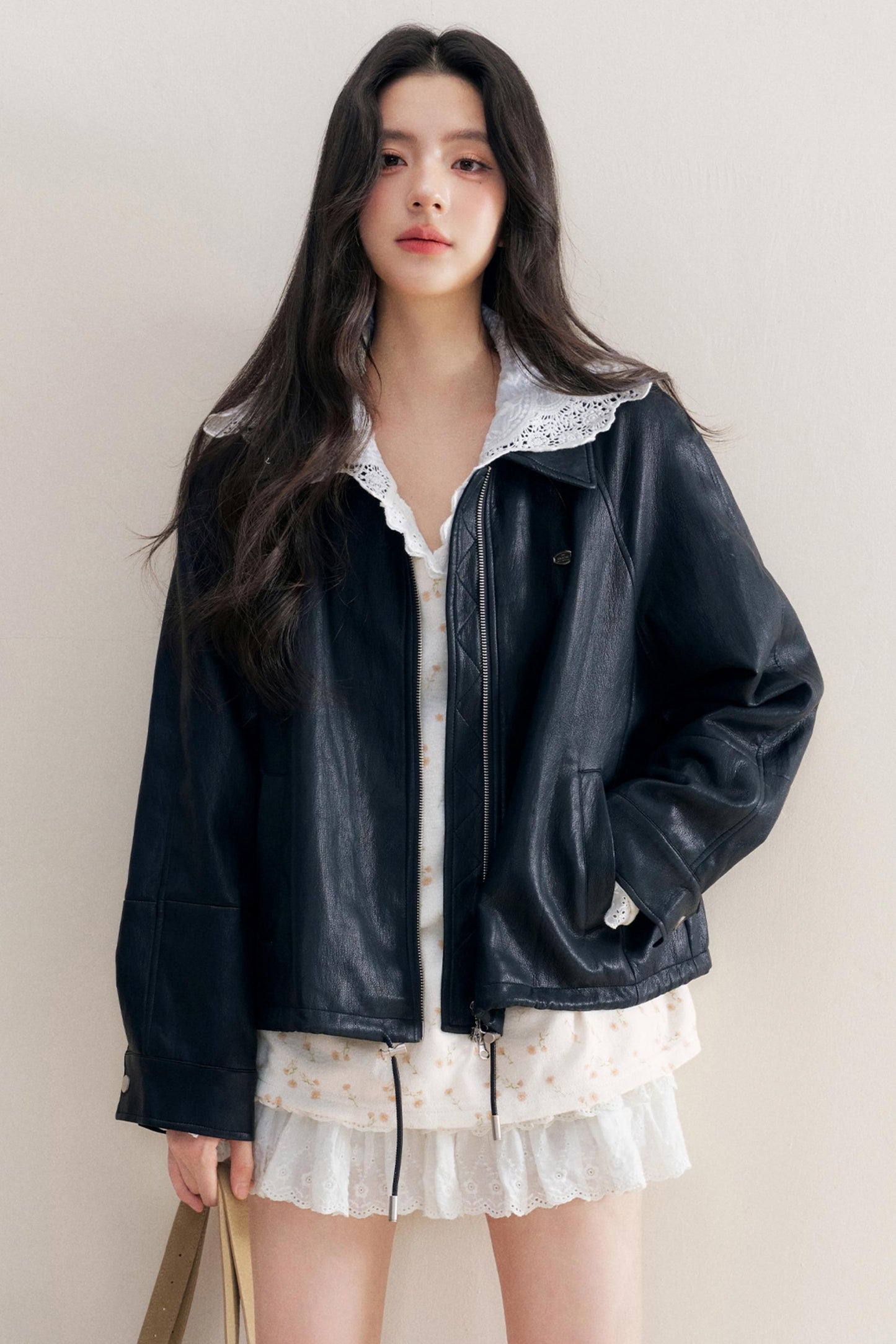 Soft Black Leather Jacket