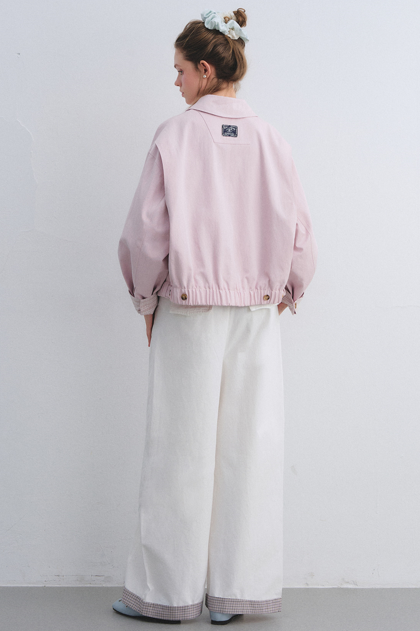 Detachable Shawl Collar Flight Jacket