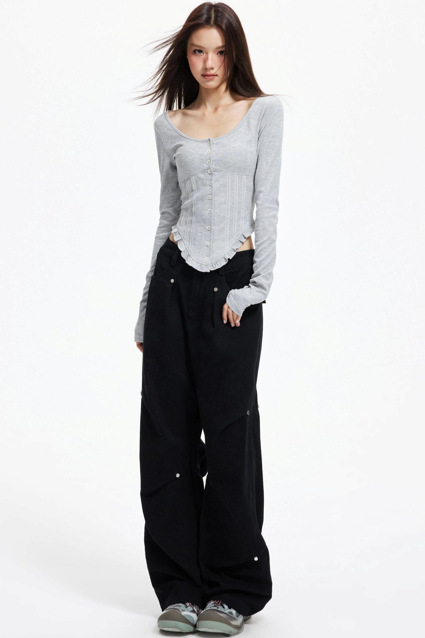 Hot Jacquard Knitted Sweater