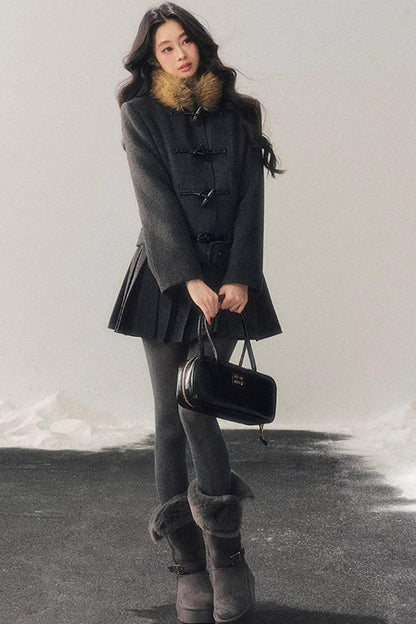 Whispers of Winter Woolen Coat