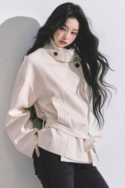 First Snow Turtleneck Coat