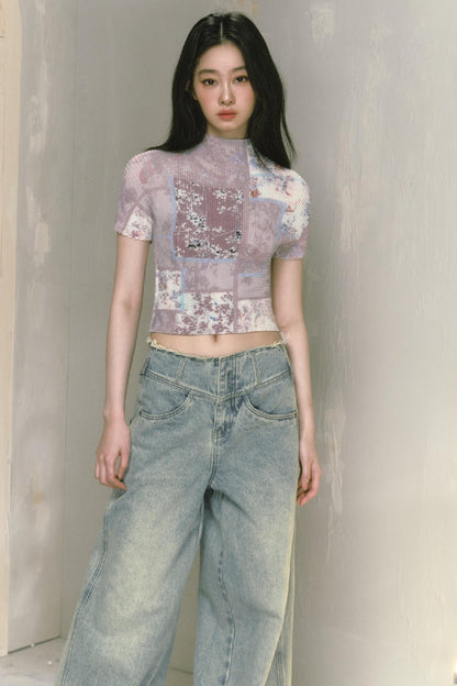 Classic Wide-Leg Jeans Pant