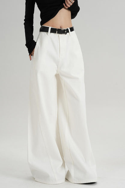Floor-length Wide-leg Pants