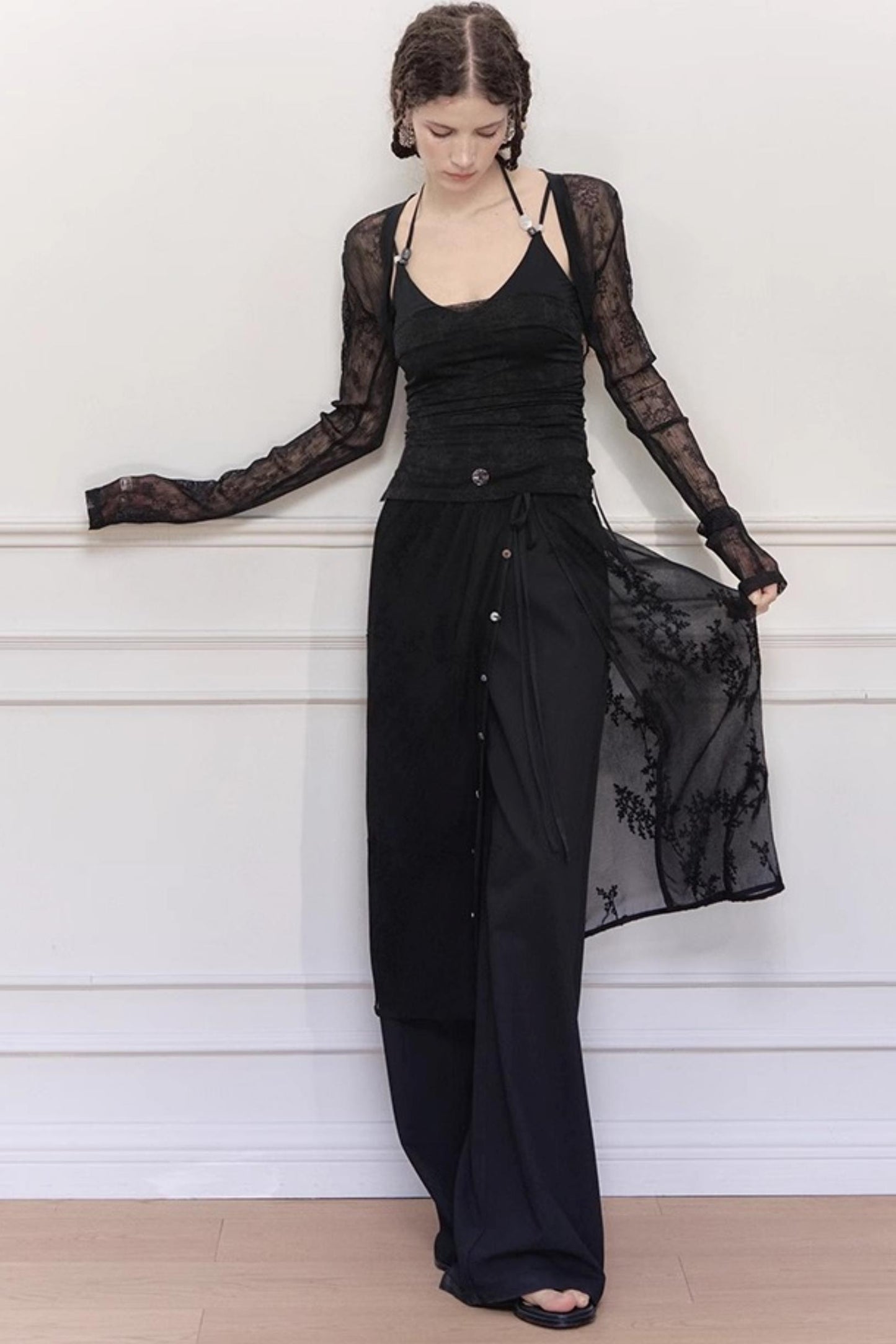 Yuan Wave Stack Pants