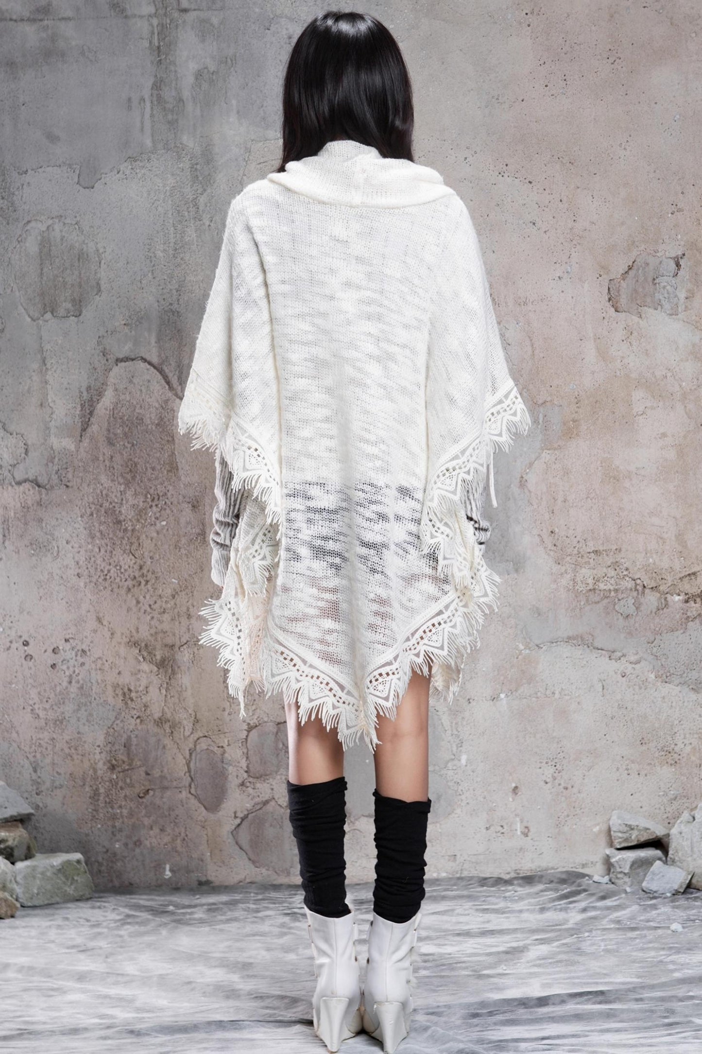 Retro Punk Cross Cloak