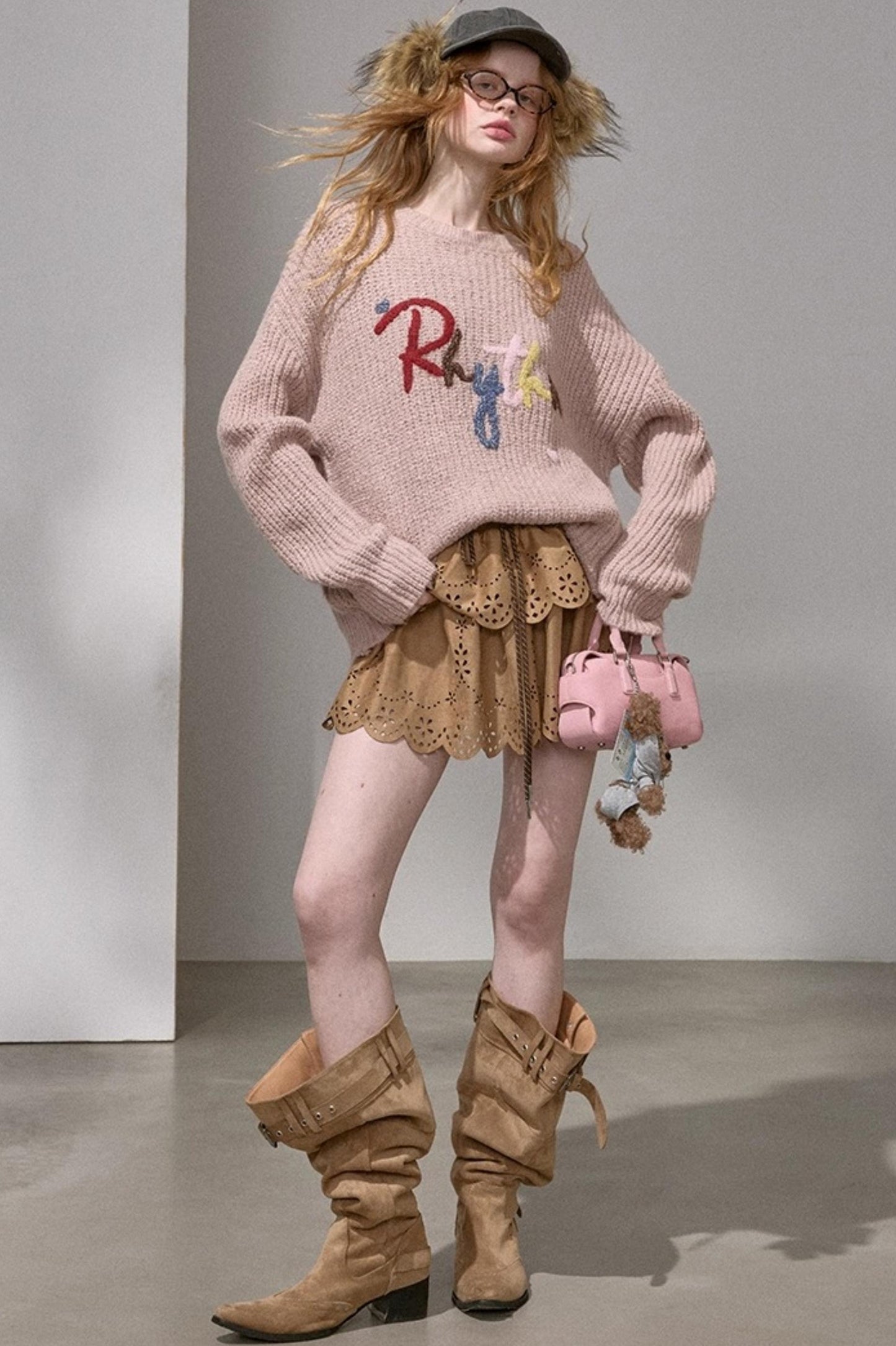 Cloud-Like Knit Pullover Sweater