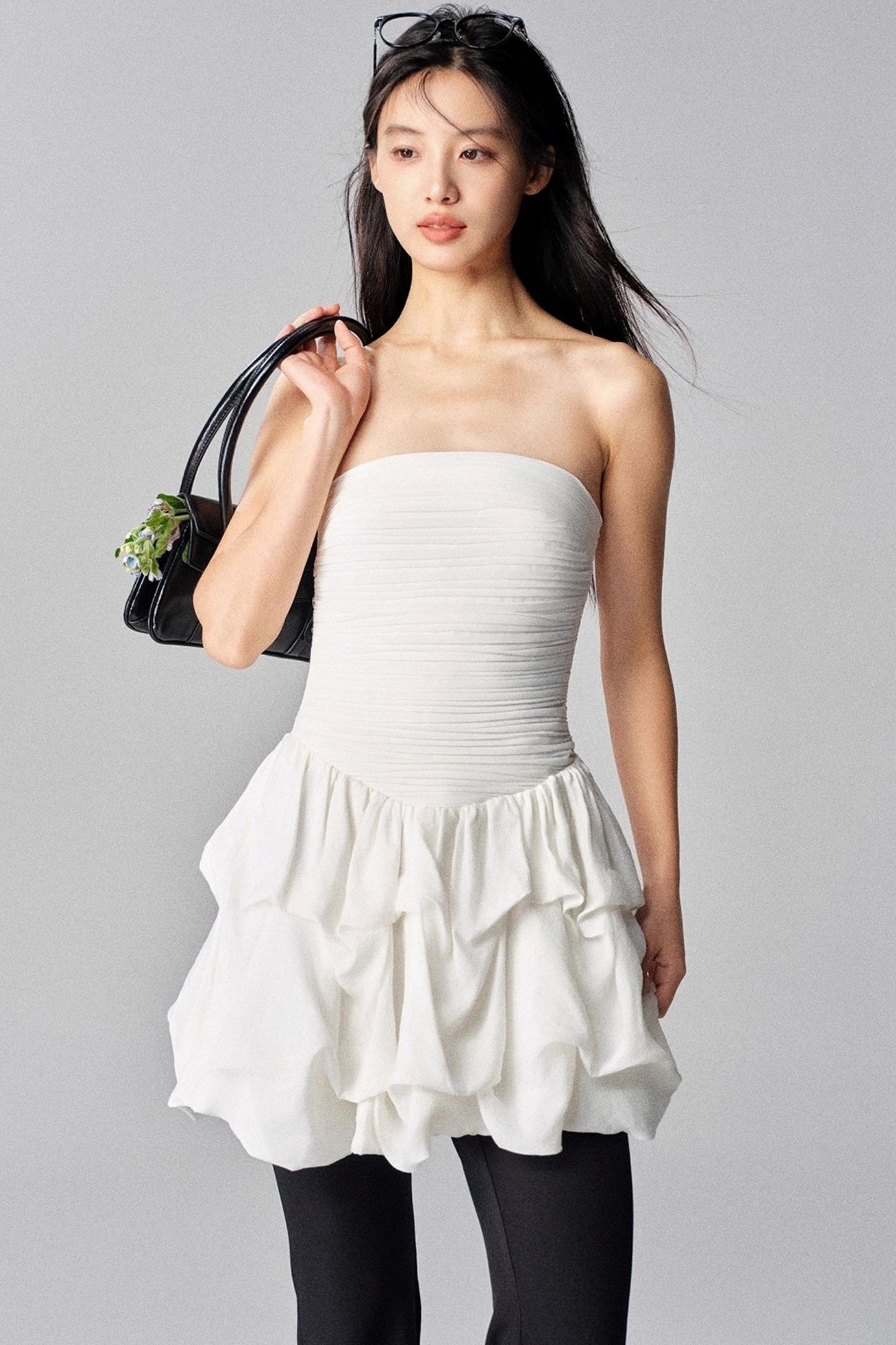 Seas Birch Breeze Pleated Dress