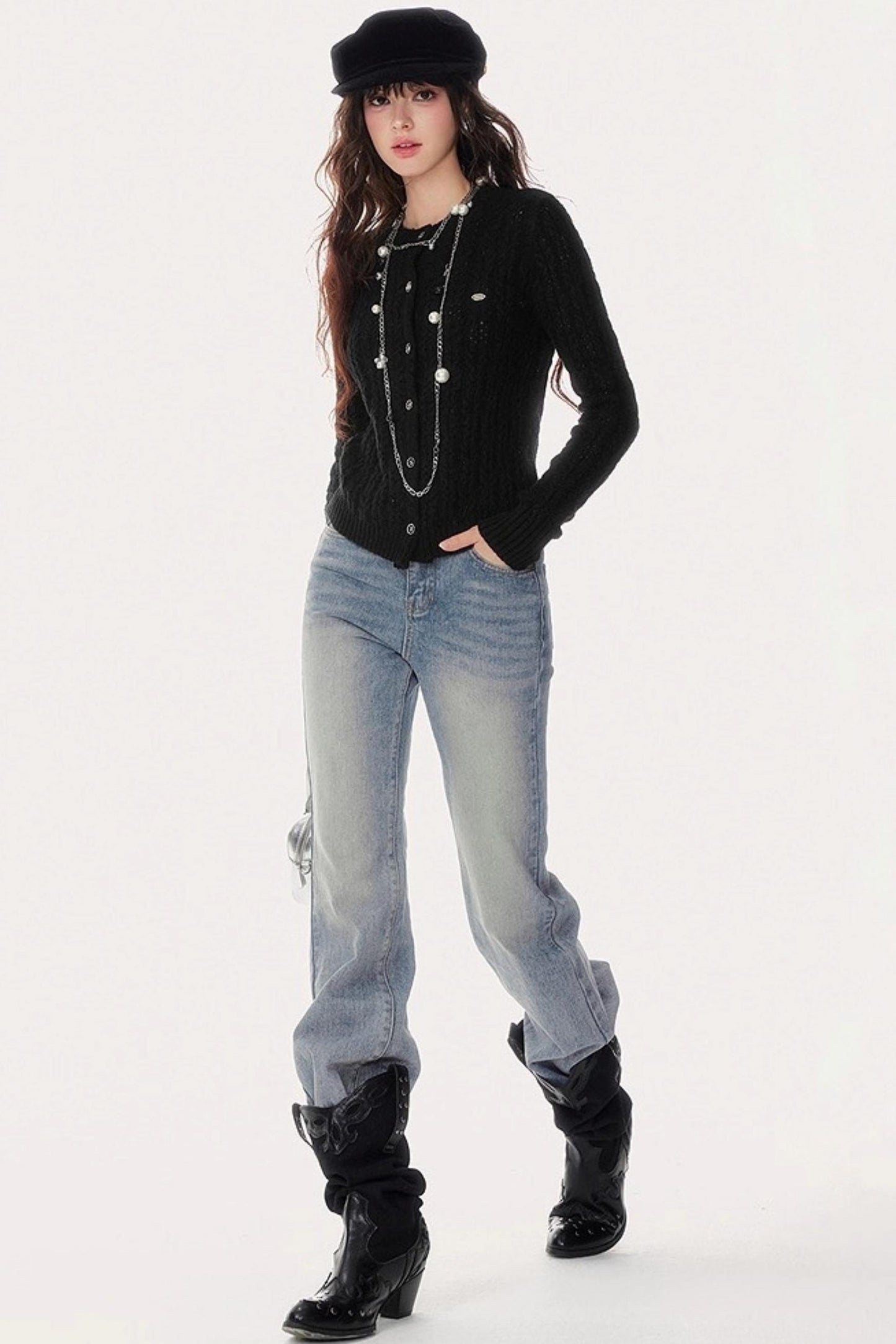 Gentle Knitted Sweater Top