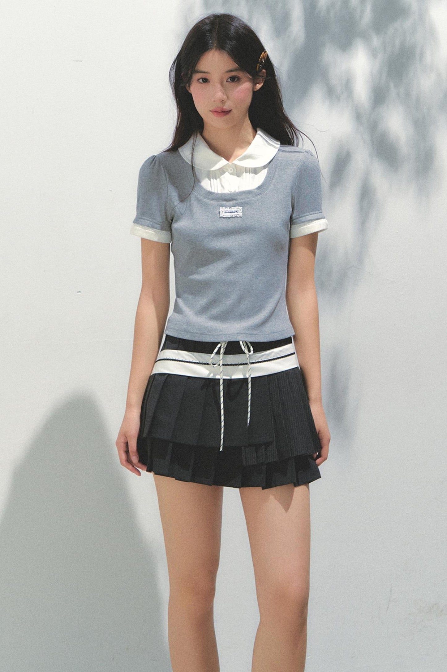 College Chic Knit Tee