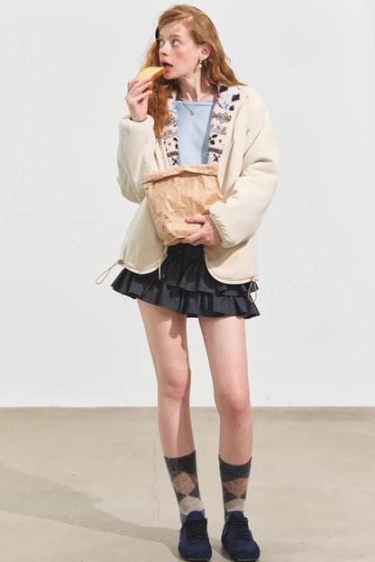 Polar Fleece Jacquard Jacket Set-Up