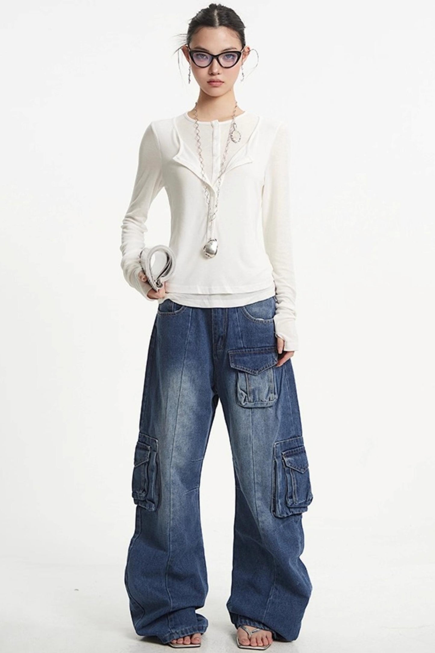 Vintage Buttoned Sweater