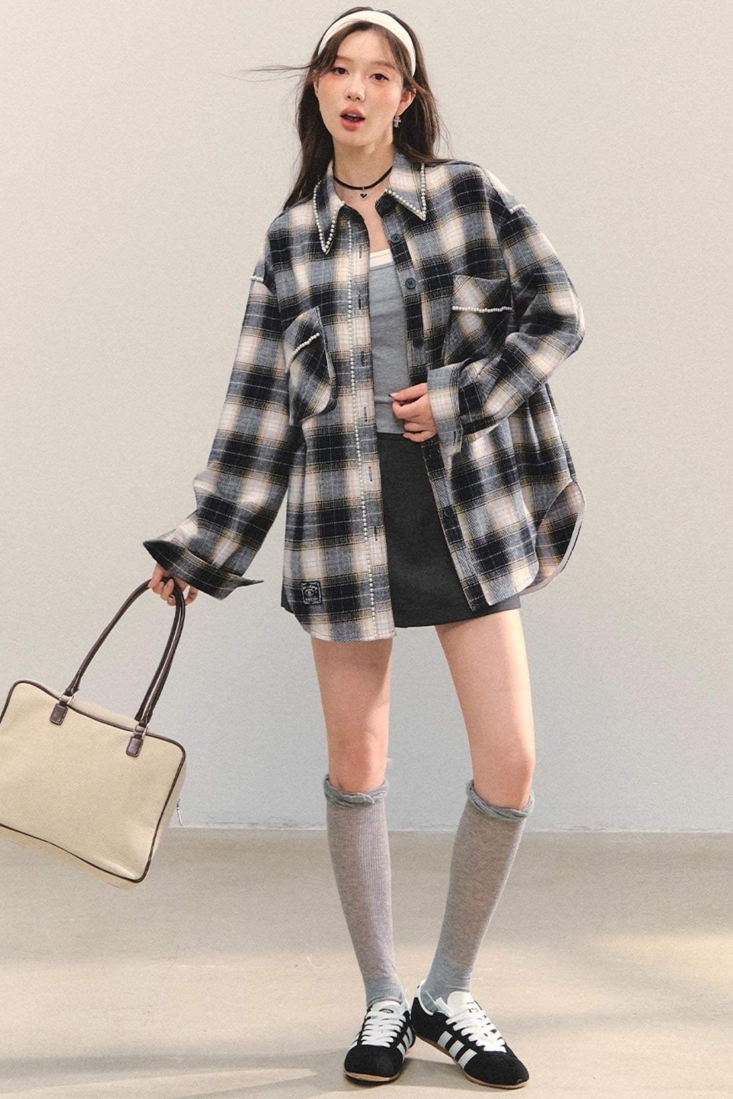 Pearl Plaid Shirt