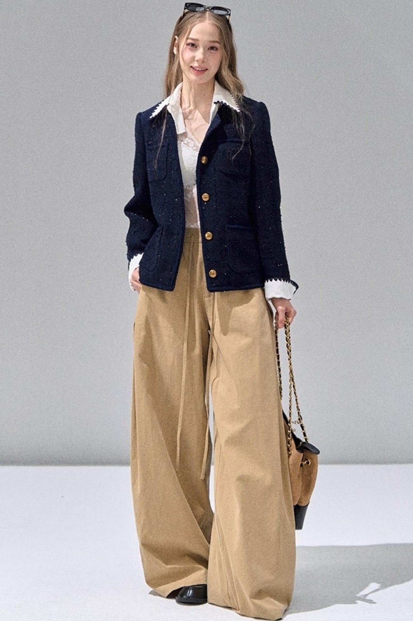 Straight Loose Casual Trousers