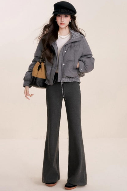 Warm Velvet Knit Pants