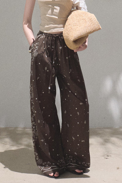 Bohemian Breeze Linen Pants