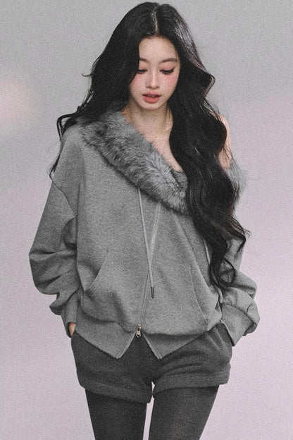 Nordic Winter Top Shorts Two-Piece Set-Up