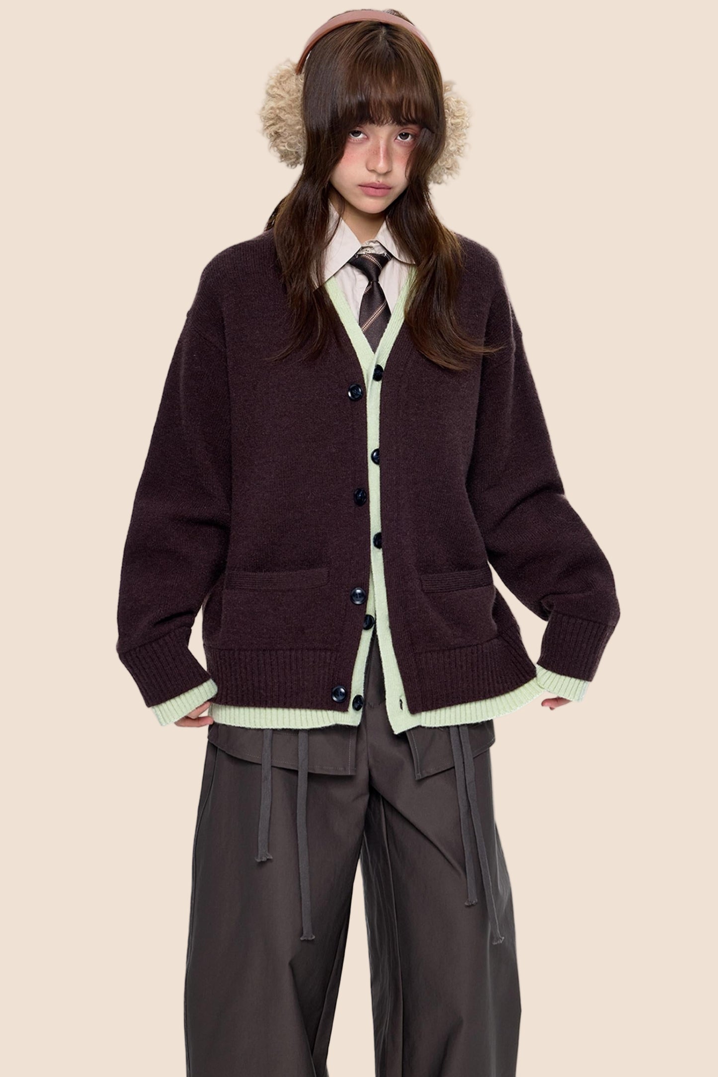 Vintage Knitted Cardigan