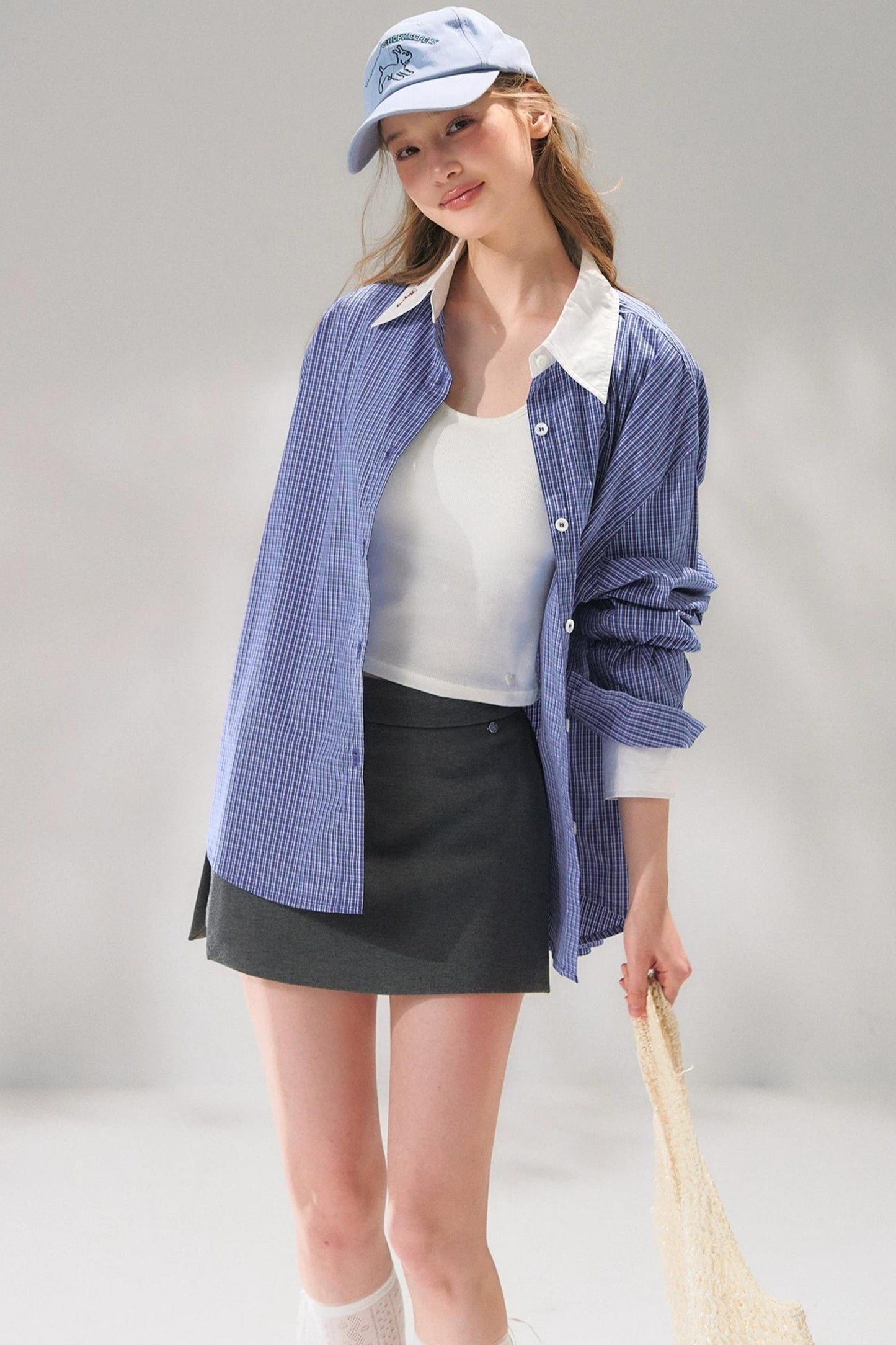 Intellectual Side-Slit Skirt