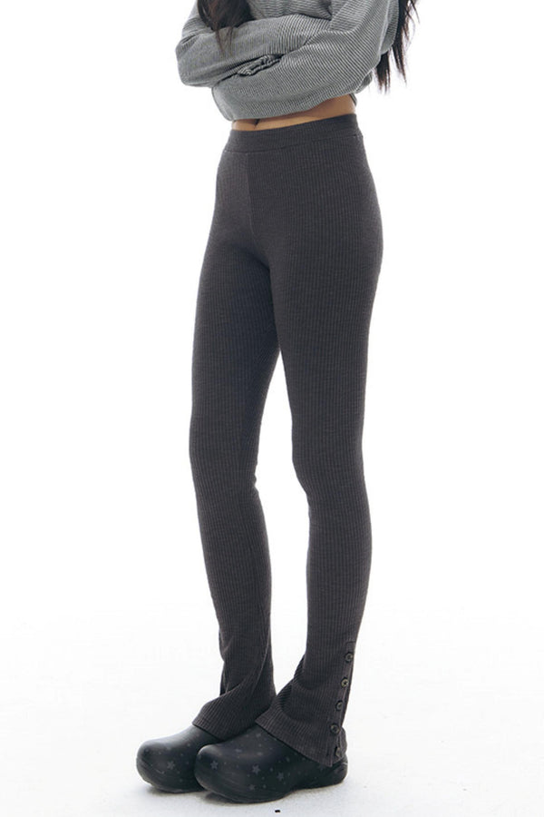 Original Knit Slit Leggings