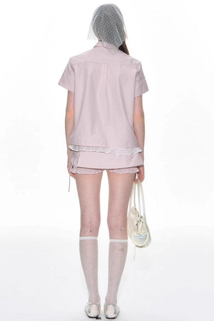 Summer Flower Bud Shirt Set-Up